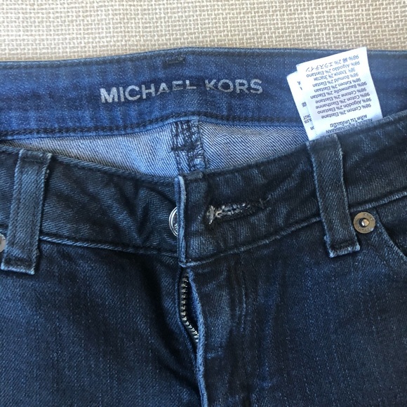 Michael Kors jeans, size 0, ankle length, black - Picture 2 of 5
